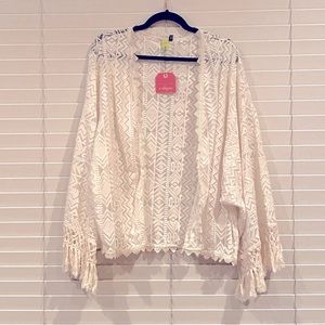 Gorgeous Crochet & Lace Kimono by FARM RIO - NWT